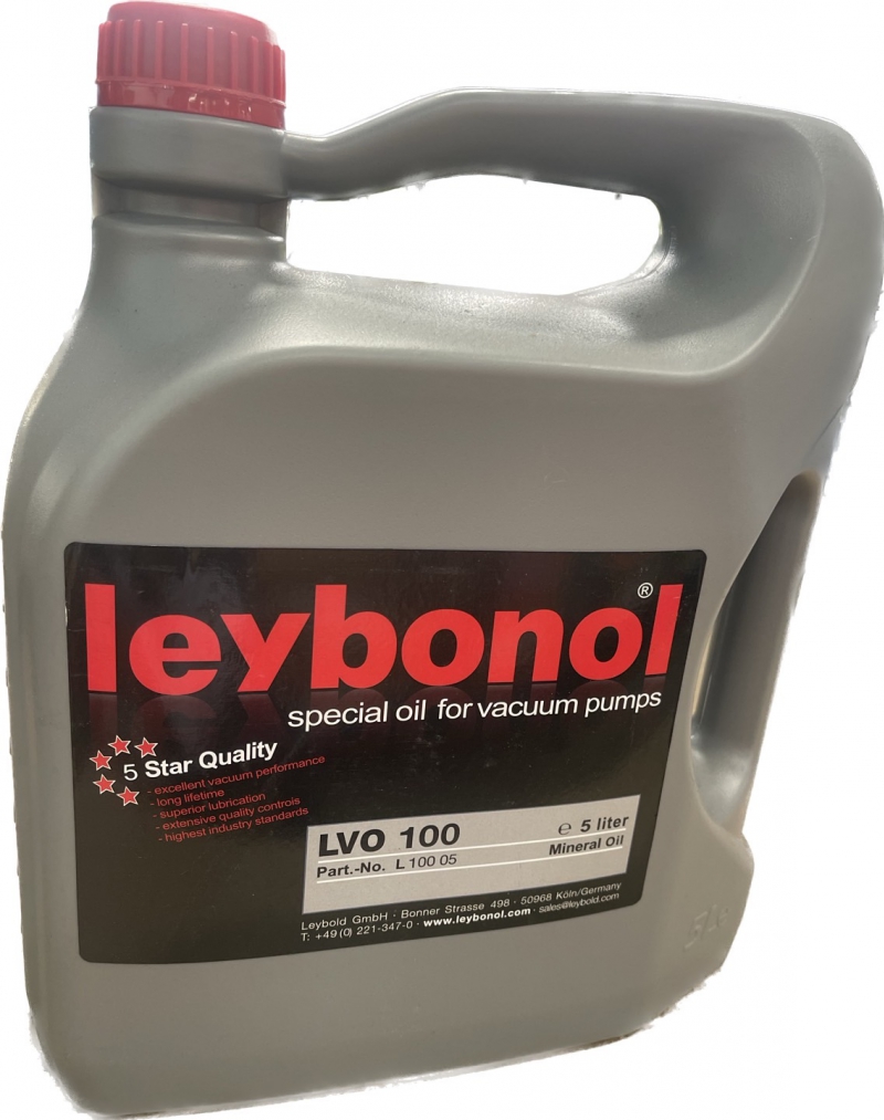 น้ำมันแวคคั่ม LEYBONOL VACUUM OIL LVO100 น้ำมันแวคคั่มของปั๊ม LEYBOLD ขนาด 5ลิตร